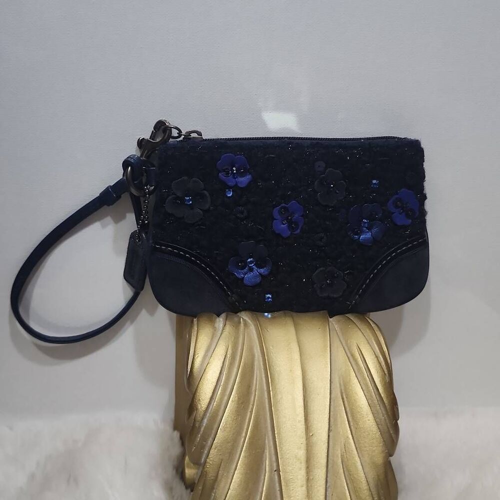 Rare Vintage Coach floral wristlet Y2K ERA - Picture 3 of 10